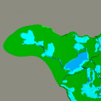 West side of the grid with equidistant spacing