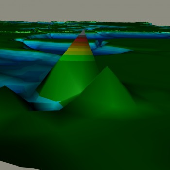 Grid in non-linear mode considering thickness=0.0015 and power=5